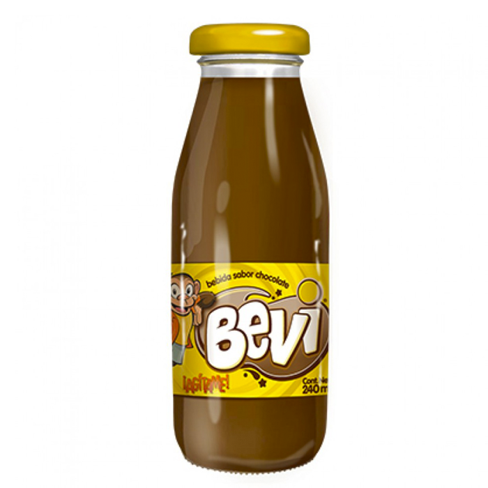 REFRESCO DE CHOCOLATE BEVI BOTELLA 240 MLS. 240  ML.