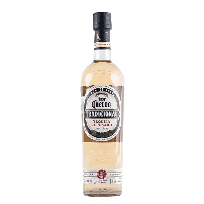 TEQUILA JOSE CUERVO TRADICIONAL REPOSADO 100% AGAVE 695  ML.