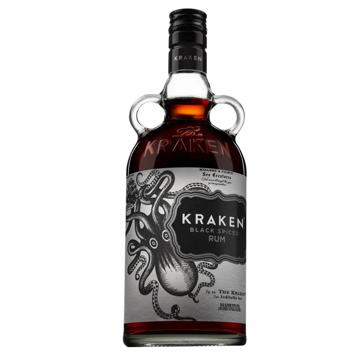 RON THE KRAKEN BLACK SPICED 750  ML.