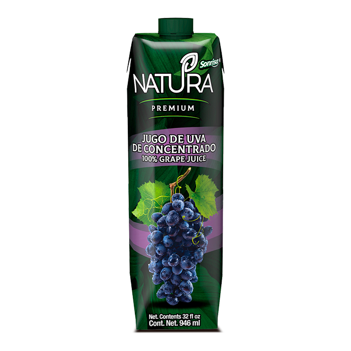 JUGO NATURA UVA 946  ML.