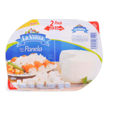 QUESO PANELA LA VILLITA 2 PACK 400  GR.