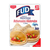 QUESO MANCHEGO REBANADAS REDONDAS FUD 380  GR.