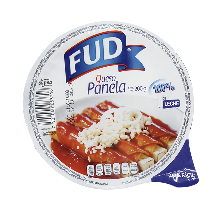 QUESO PANELA FUD 200  GR.