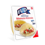 QUESO MANCHEGO REBANADAS REDONDAS FUD 190  GR.