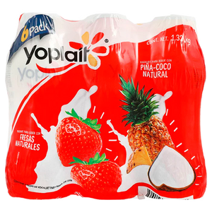 YOGHURT YOPLAIT MIXTO SIX PACK 220  GR.