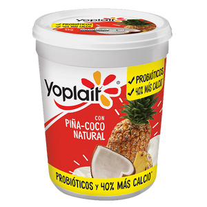 YOGHURT BATIDO YOPLAIT PIÑA COCO 1  KG.