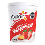 YOPLAIT YOGHURT CON FRESA-DURAZNO 900 g 900  GR.