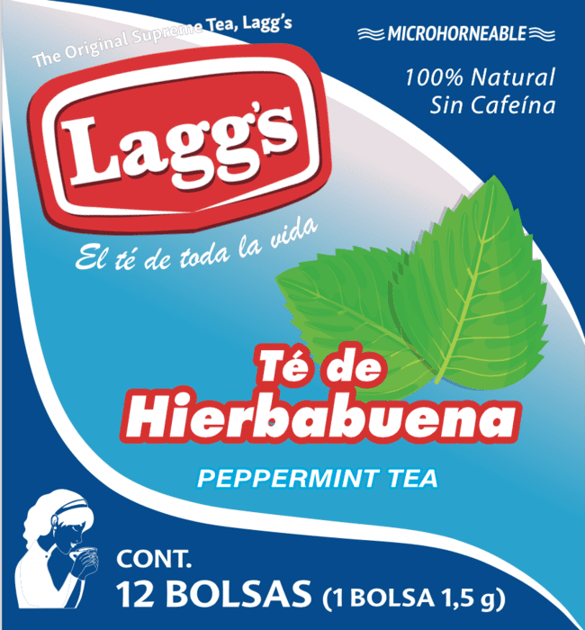 TE HIERBABUENA LAGGS 12  SOB.