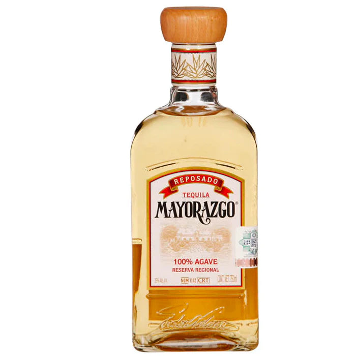 TEQUILA REPOSADO MAYORAZGO 750  ML.