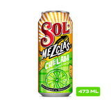 CERVEZA SOL CHELADA LATON 473  ML.