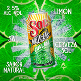 CERVEZA SOL CHELADA LATON 473  ML.