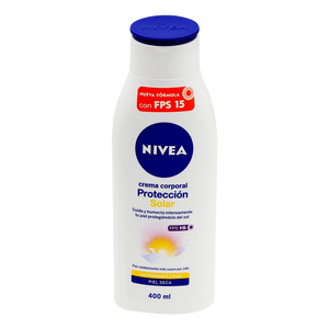 CREMA CORPORAL NIVEA PROTECCION SOLAR 400  ML.