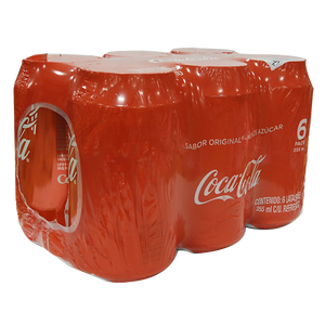 REFRESCO COCA COLA LATA 355ml 6PACK - SURTILAG