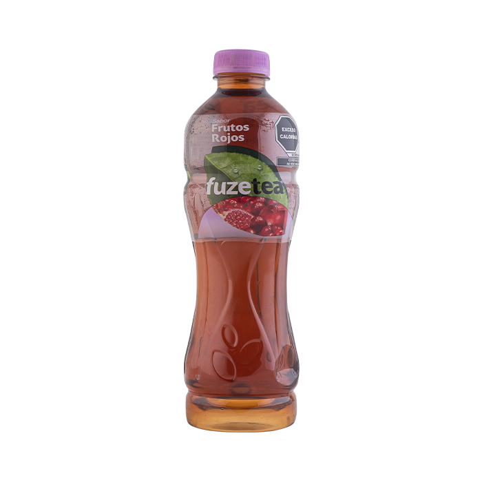 FUZE TEA NEGRO FRUTOS ROJOS PET 600ML 600  ML.