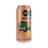 FUZE TEA NEGRO DURAZNO LATA 453ML 453  ML.