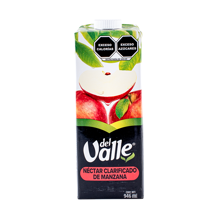 DEL VALLE NECTAR CLARIFICADO MANZANA 946 ML 946  ML.