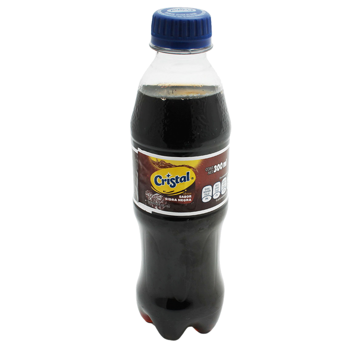 REFRESCO CRISTAL NEGRA PET 300  ML.