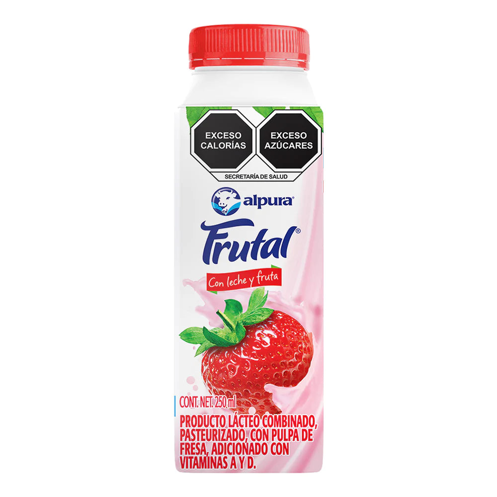 FRUTAL ALPURA FRESA 250  ML.