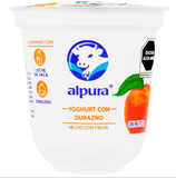 ALPURA YOGHURT CON DURAZNO 125 g 125  GR.