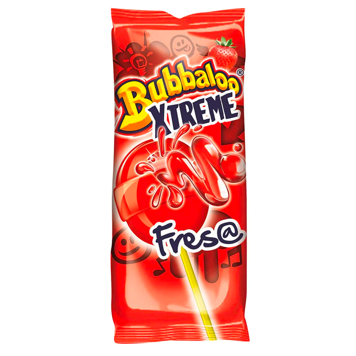 PALETA BUBBA XTREME FRESA 16.600  GR.