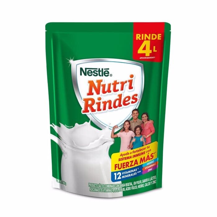 ALIMENTO LACTEO NUTRI RINDES BOLSA 460  GR.