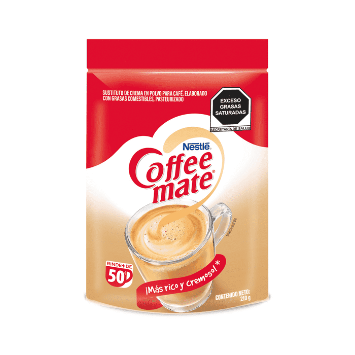 SUSTITUTO DE CREMA COFFE MATE BOLSA 210  GR.