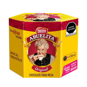 CHOCOLATE ABUELITA 3 TABLETAS CAJA 270 GR