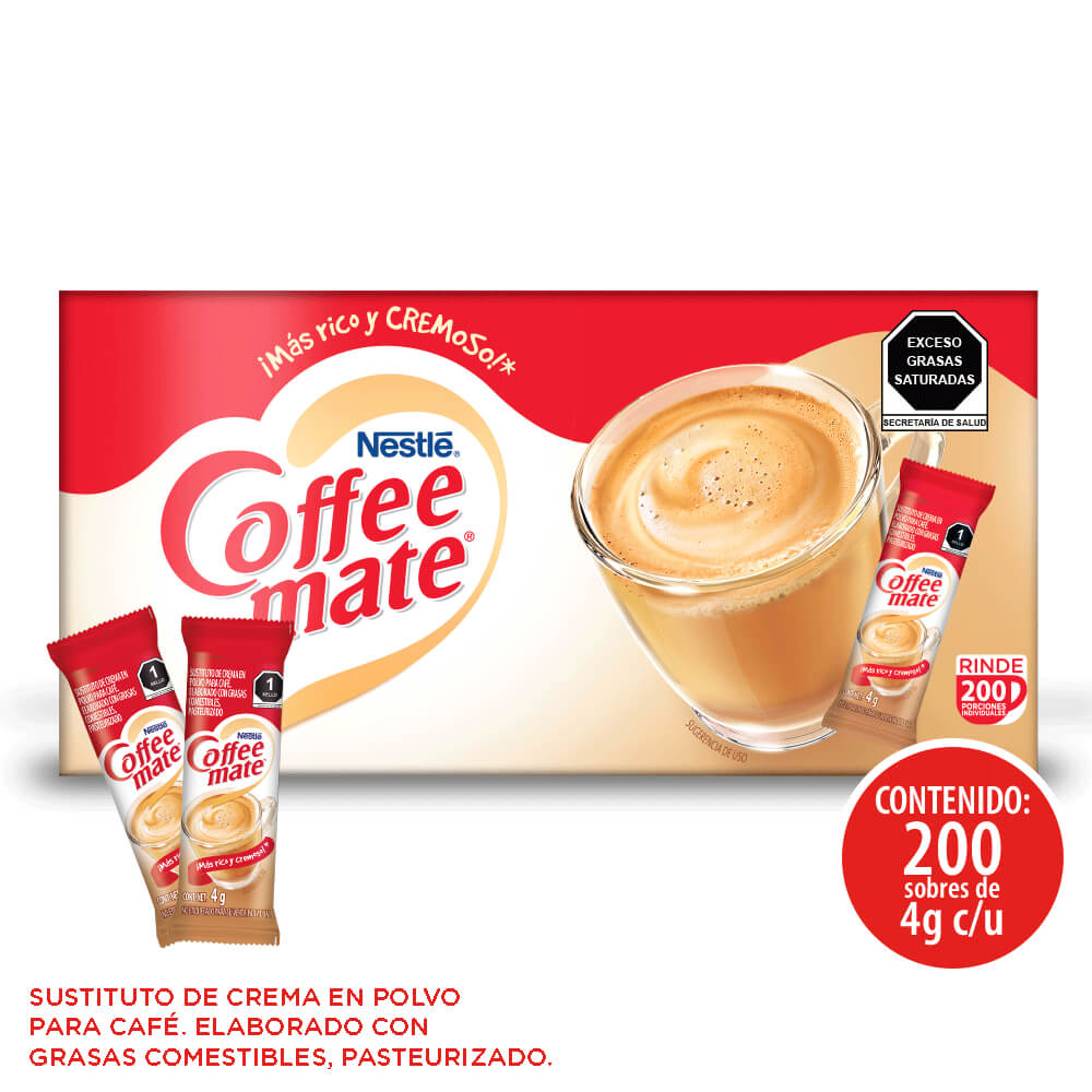 SUSTITUTO DE CREMA COFFE MATE ORIGINAL 200  SOB.