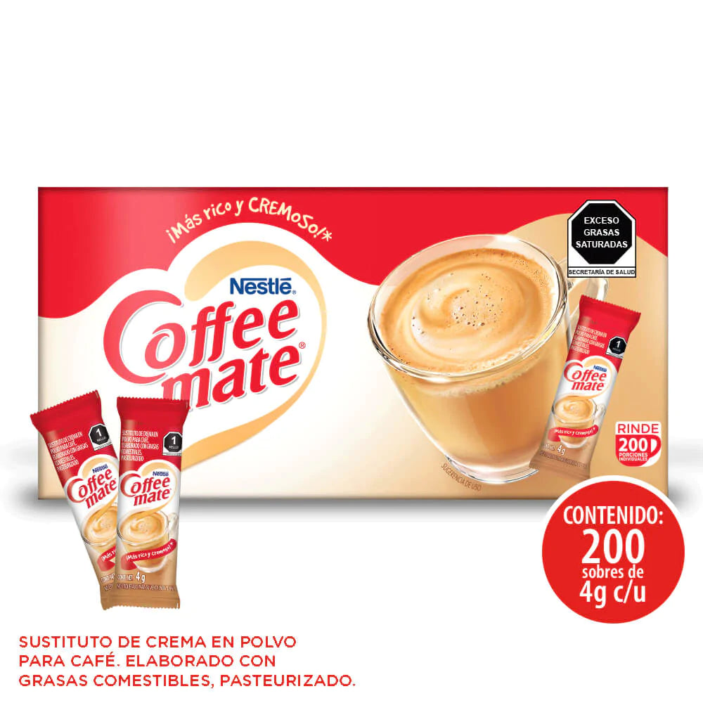 SUSTITUTO DE CREMA COFFE MATE ORIGINAL 200  SOB.