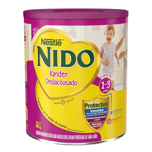 ALIMENTO LACTEO NIDO KINDER 1 MAS DESLACTOSADO LATA 800  GR.