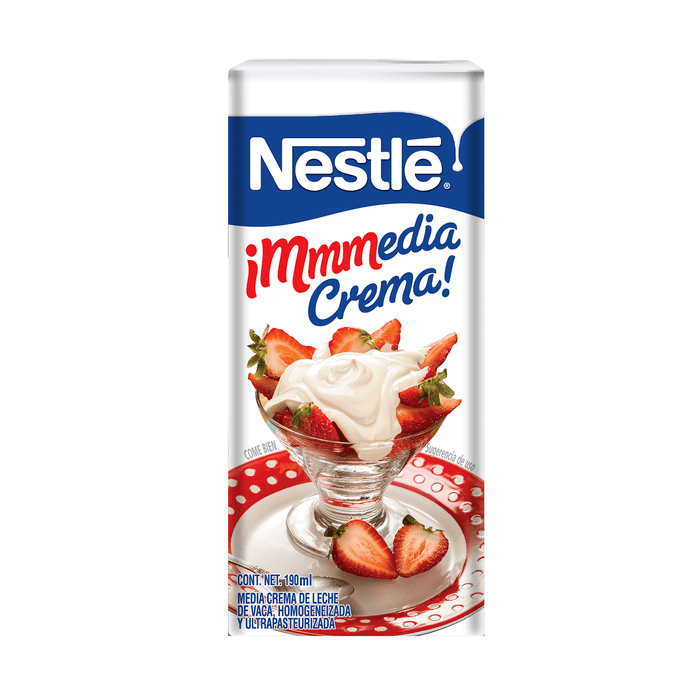 MEDIA CREMA NESTLE TETRA 190  ML.