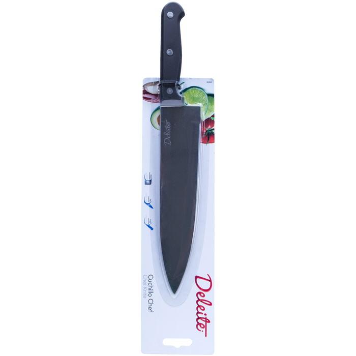 CUCHILLO ACERO MANGO BAQUELITA 8 PULG CHEF EKCO 1  PZA.