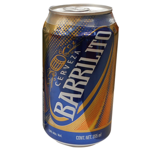 CERVEZA BARRILITO LATA 355 ML 355  ML.