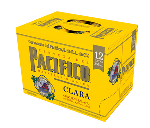 CERVEZA PACIFICO CLARA 12PACK LATA 1  PAQ.