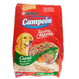 ALIMENTO PARA PERRO CAMPEÓN ADULTO RECETAS CASERAS 19% PROTEÍNA BOLSA 15  KG.