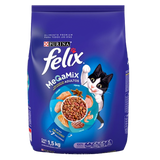 ALIMENTO PARA GATO FELIX  ADULTO MEGAMIX BOLSA 1.500  KG.