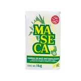 HARINA DE MAIZ CON VITAMINAS MASECA  PAQUETE 1  KG.