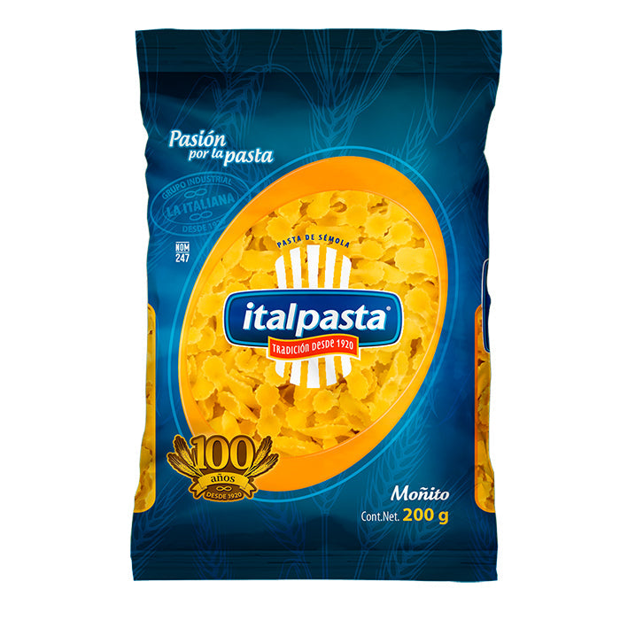 PASTA PARA SOPA MOÑITO ITALPASTA 200  GR.