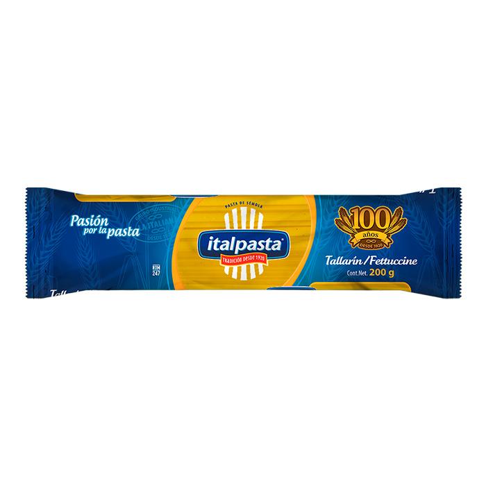 PASTA PARA SOPA TALLARIN ITALPASTA PAQUETE 200  GR.