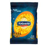 PASTA PARA SOPA CODO RAYADO ITALPASTA 200  GR.