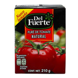 PURÉ DE TOMATE NATURAL DEL FUERTE TETRA 210  GR.