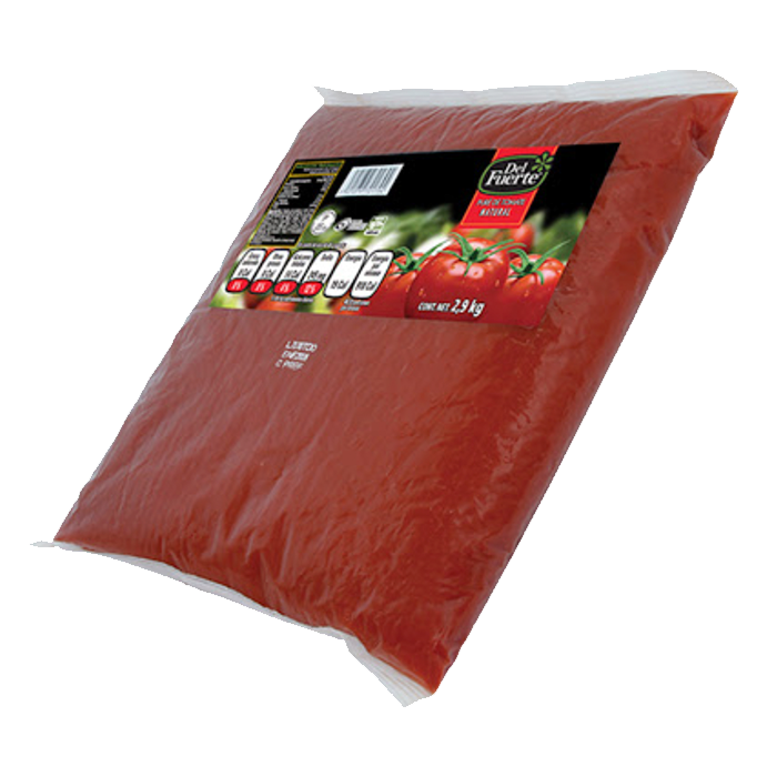 PASTA DE TOMATE CORFUERTE BOLSA 3  KG.