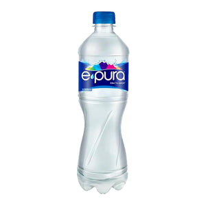 AGUA PURIFICADA  E PURA 600  ML.