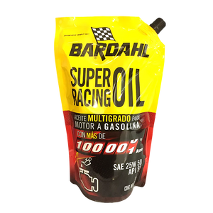 ACEITE BARDAHL MÁS DE 100 000 KM 25W 50 SL  946 ML  DOY PACK 946  ML.