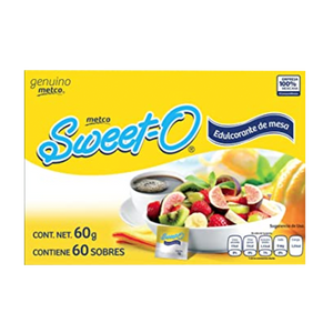 SUSTITUTO DE AZÚCAR SWEET-CERO 60 SOBRES 60  SOB.