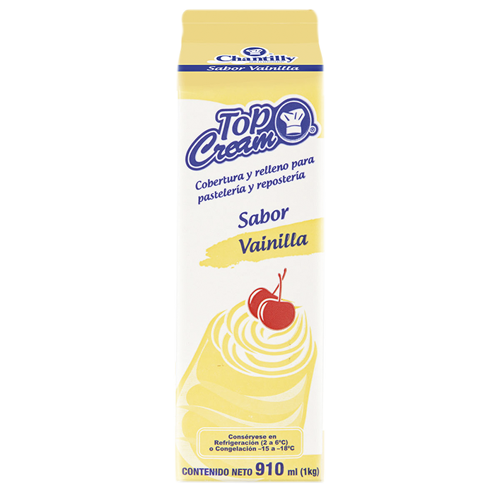 TOP CREAM VAINILLA CHANTILLY 1  LT.