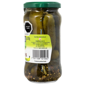 PEPINILOS AGRIDULCES CAMPOAMOR FRASCO 345  GR.