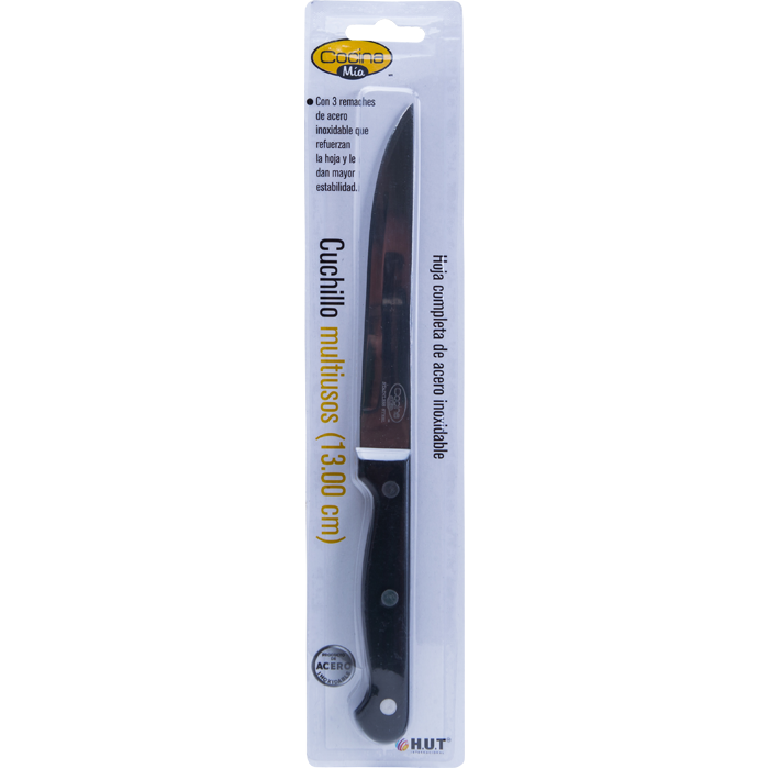 CUCHILLO MULTIUSOS 5 PULG HUT 1  PZA.