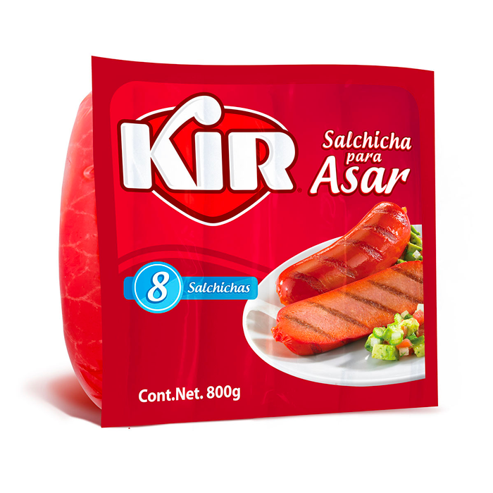 SALCHICHA PARA ASAR KIR 800  GR.