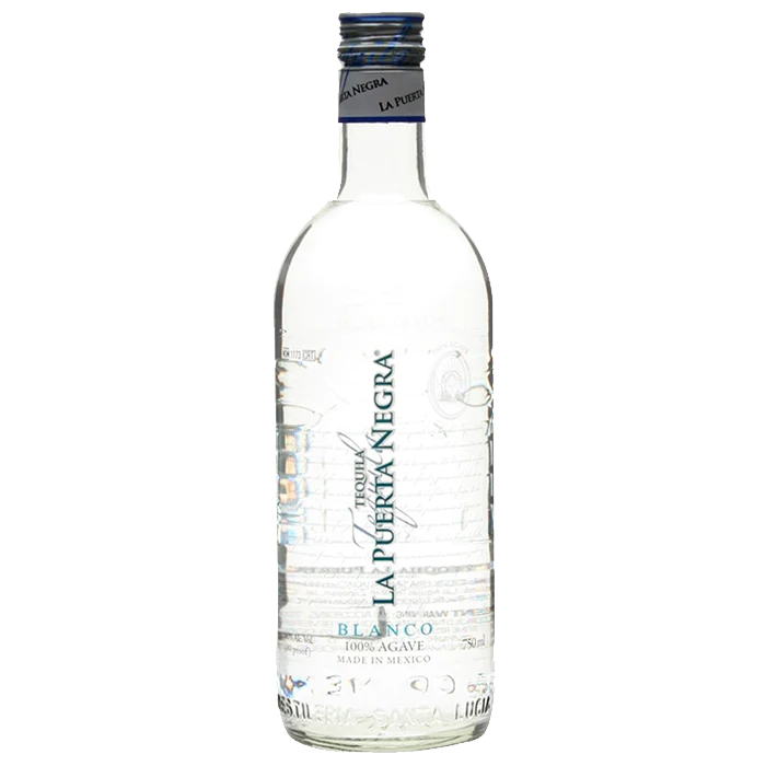 TEQUILA BLANCO LA PUERTA NEGRA DE 750 ML 750  ML.